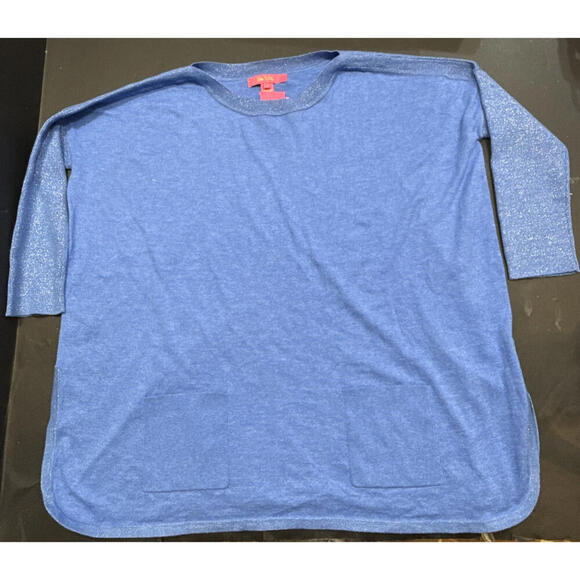 LILLY PULITZER Preppy Luxury Minimalist Sweater Oversized Pockets Coolmax XS NWT - Picture 14 of 14